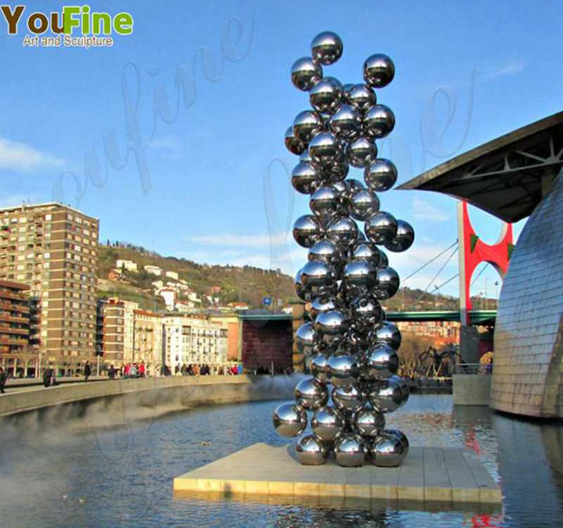 Stainless Steel Ball Sculptures