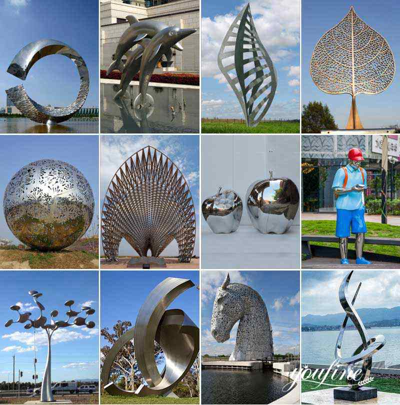 large metal sculpture