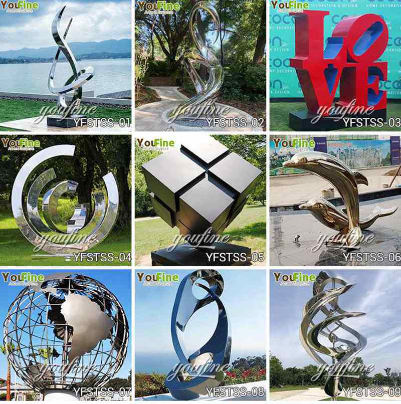 large outdoor metal sculptures