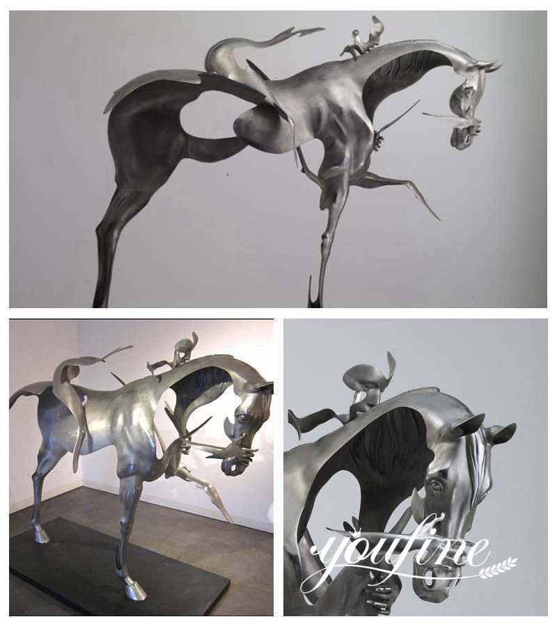 outdoor metal sculptures