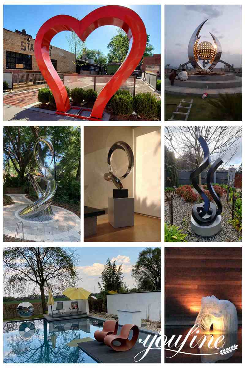 stainless steel sculpture