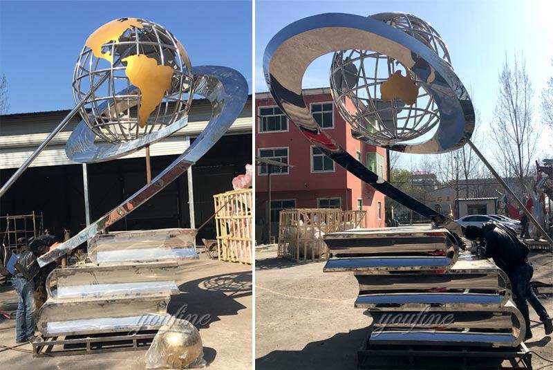 stainless steel sculpture for sale