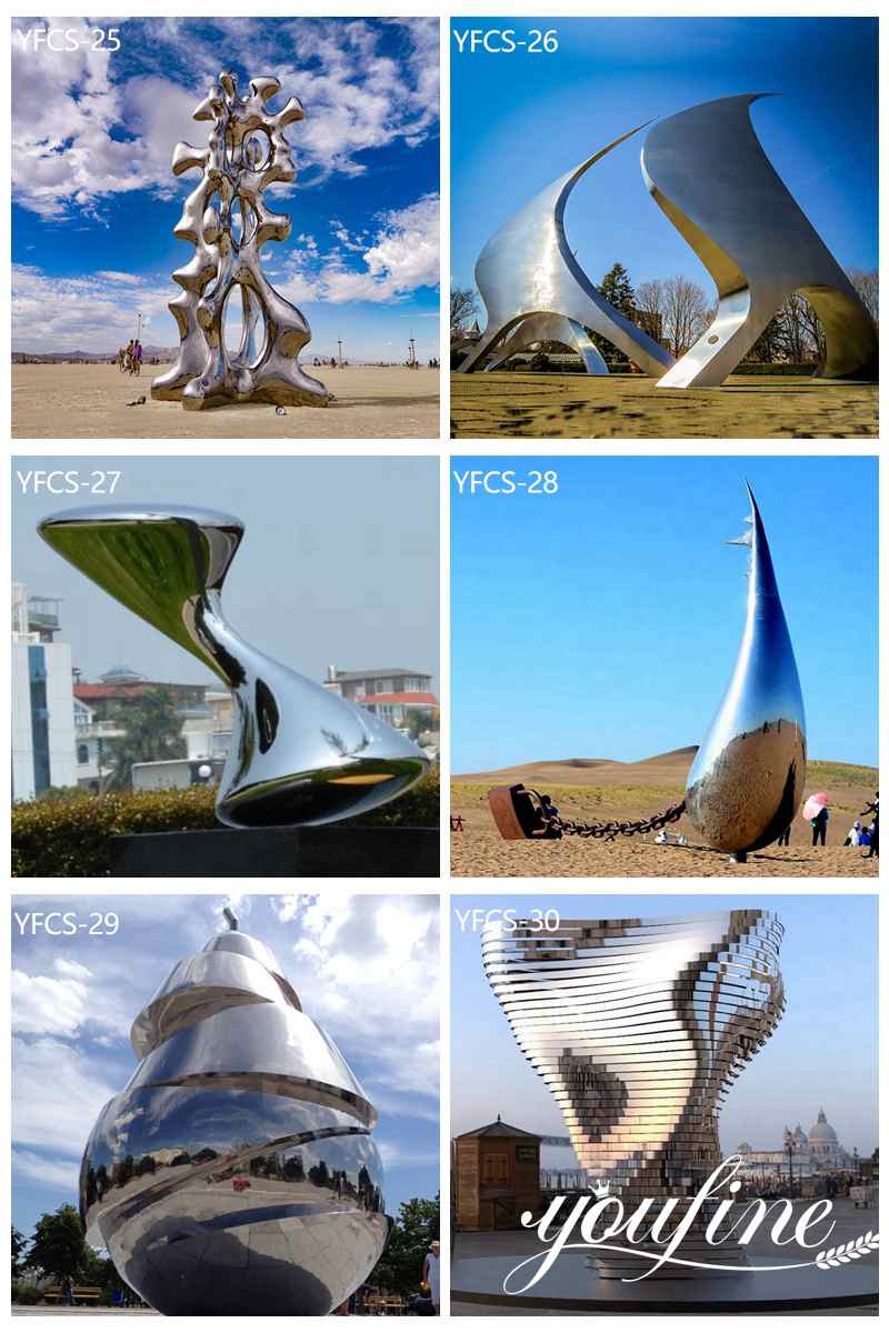 Large Outdoor Metal Sculptures School