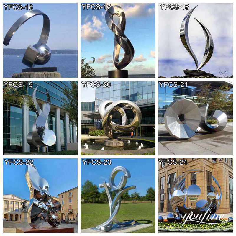 large contemporary sculpture