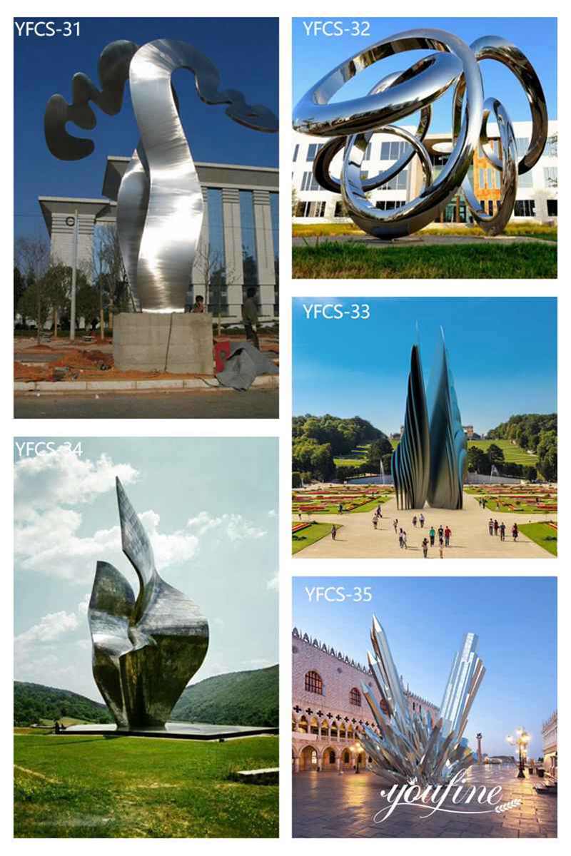 large metal sculpture