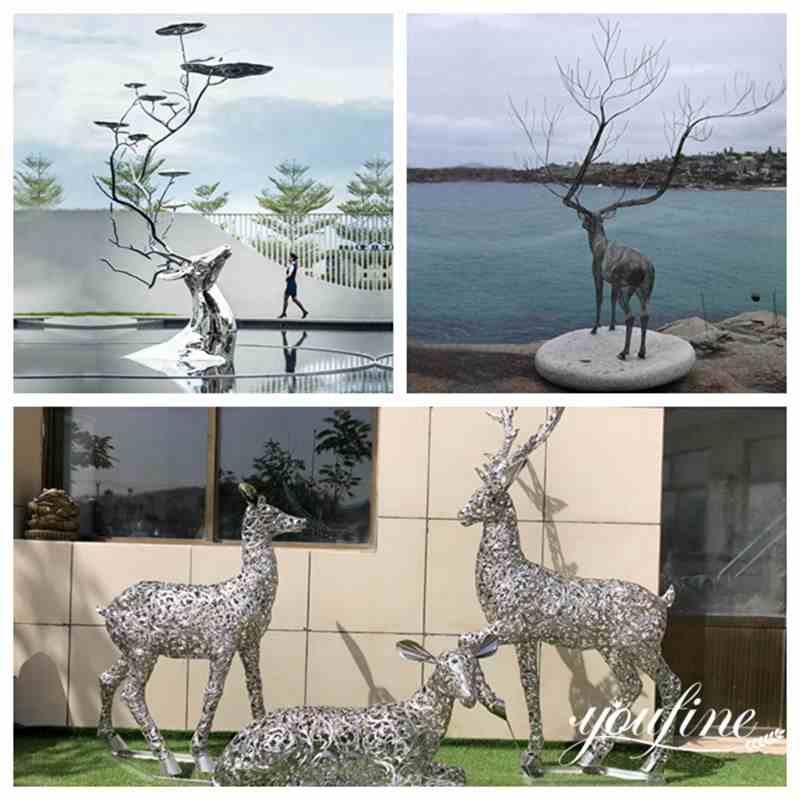 metal animal sculptures