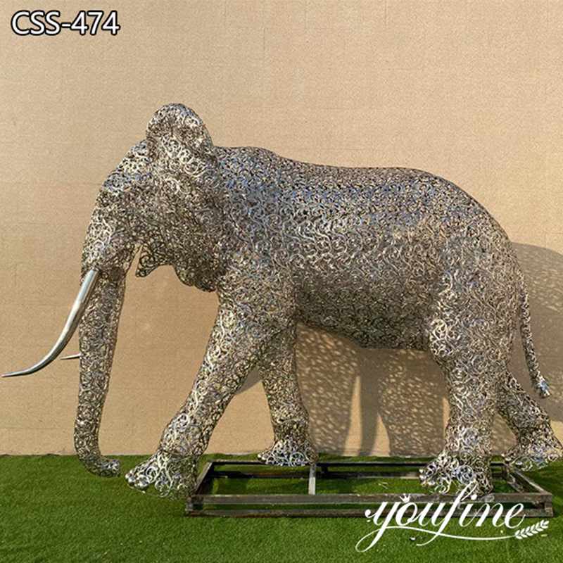 metal elephant decor