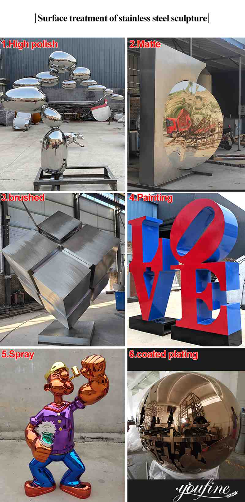 outdoor metal sculpture art