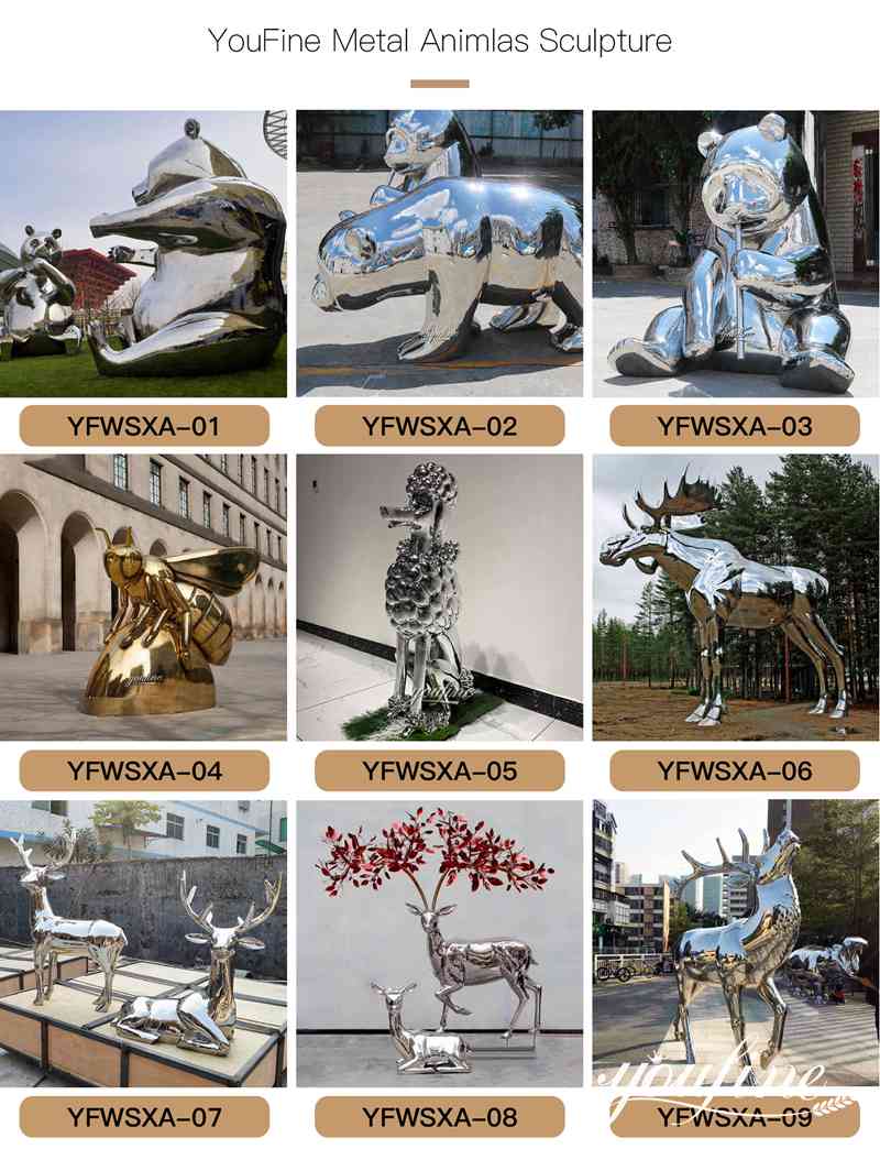 Outdoor Steel Sculpture Description: