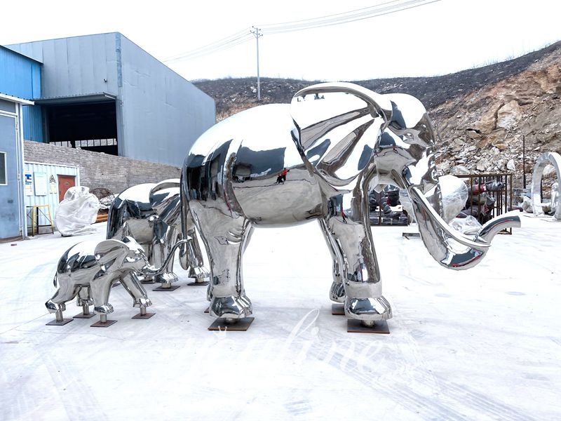 metal elephant-YouFine Sculpture