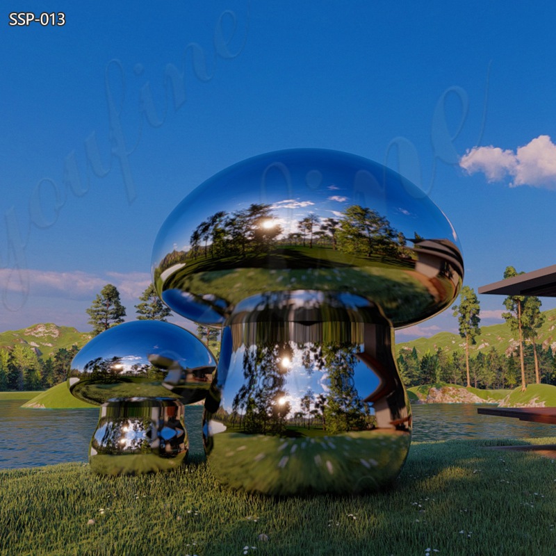 mushroom statues for garden (6)